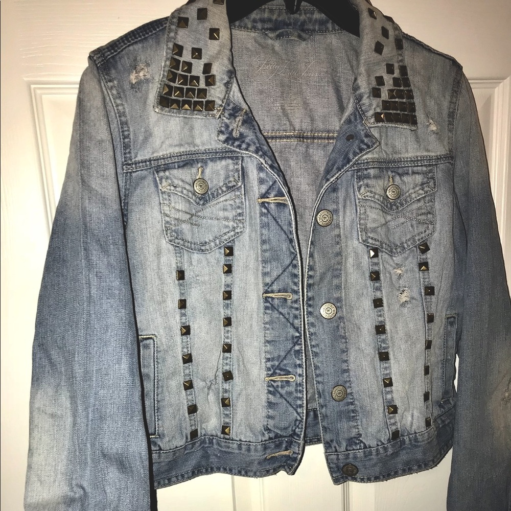 Studded Jean Jacket